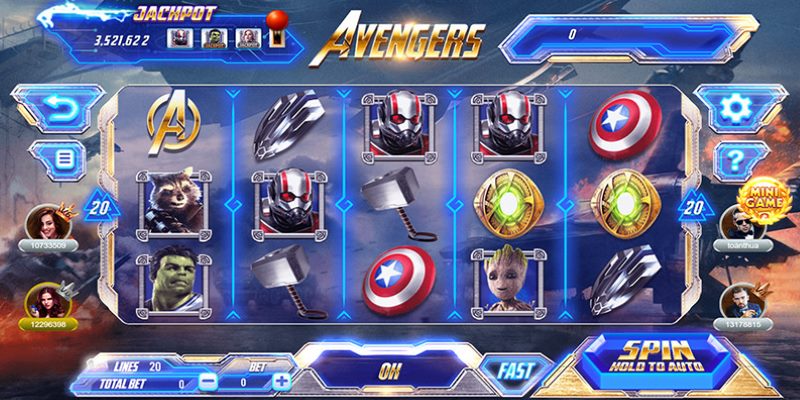 Tìm hiểu về luật chơi chi tiết của nổ hũ Avengers