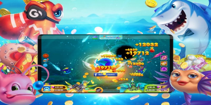 Những phòng game có trong bắn cá tiểu tiên cá 