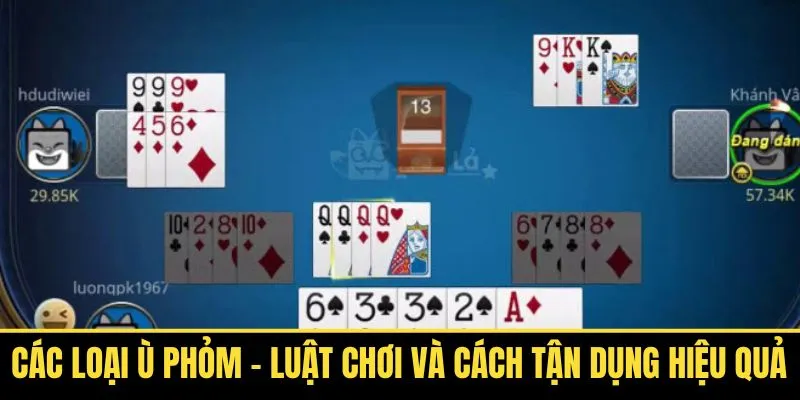 Các loại ù phỏm