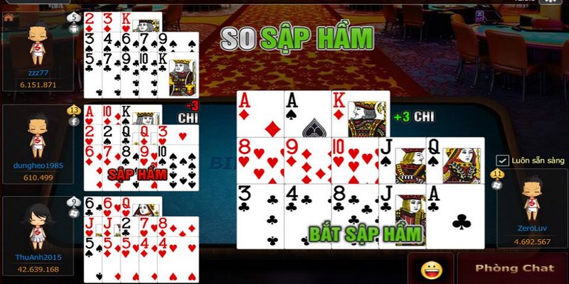 Cách tham gia 1 ván bài mậu binh chỉ với 3 bước đơn giản