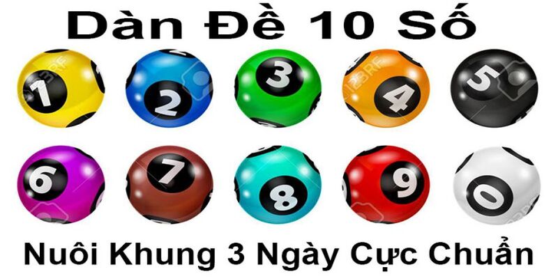 Cách soi cầu dàn đề 10 số khung 3 ngày như thế nào?
