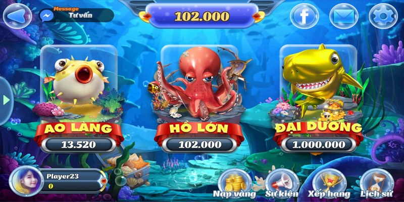 Thư giãn tinh thần cùng game bắn cá miễn phí