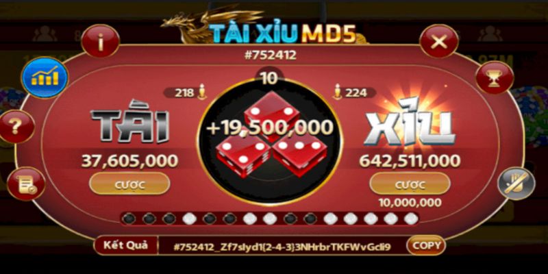 Sự ra đời của tài xỉu MD5
