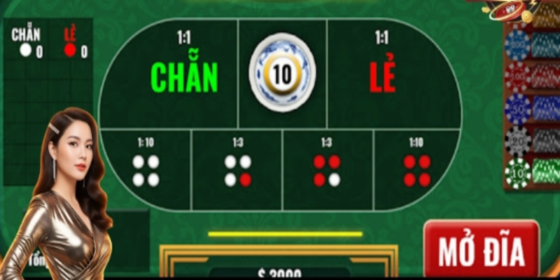 Luật chơi xóc đĩa khá đơn giản