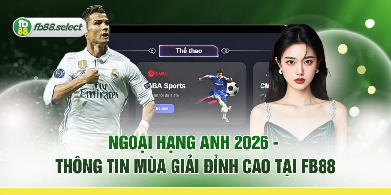 Ngoại Hạng Anh 2026 - Thông Tin Mùa Giải Đỉnh Cao Tại FB88
