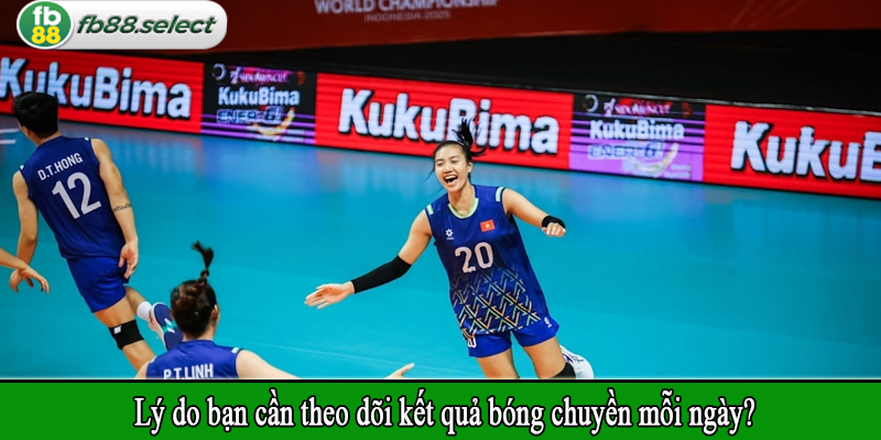 Lý do bạn cần theo dõi kết quả bóng chuyền mỗi ngày?