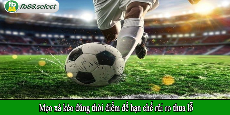 Mẹo xả kèo đúng thời điểm để hạn chế rủi ro thua lỗ